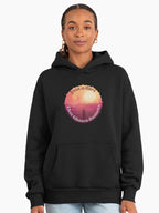 Lovely Just A Girl That Chases Sunsets Hoodie Graphite Black