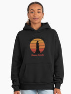 Just A Girl That Chases Sunsets Casual Hoodie Black