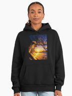 Forever Chasing Sunset Hoodie - Premium Oversized Timeless Travel Top Black