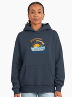 Chase The Sun Hoodie - Premium Wanderlust Coastal Adventure Wear Midnight Navy