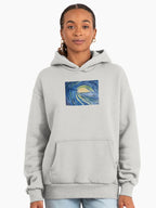 Waves of Change Ocean Hoodie - Inspiring Coastal Surf Style Wear Bone