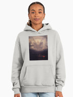 Gallery Sunset Artwork Hoodie - Premium Oversized Painted Aesthetic Bone